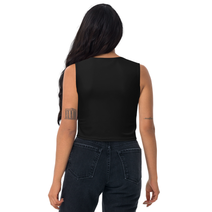 Stay Real Sleeveless Crop Top