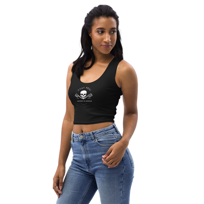 Stay Real Sleeveless Crop Top