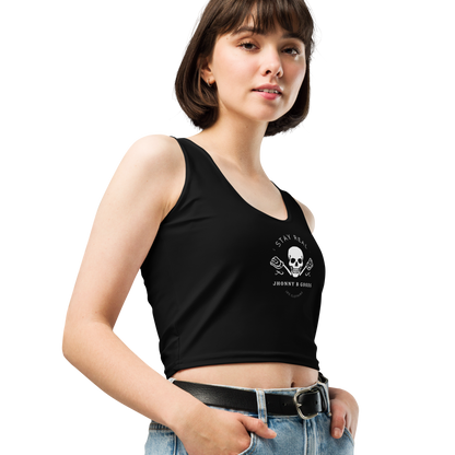 Stay Real Sleeveless Crop Top