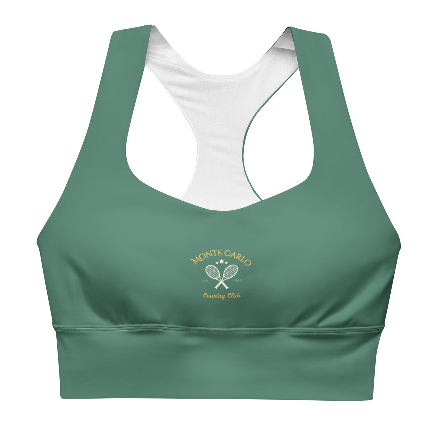 Monte Carlo Tennis Club Longline sports bra