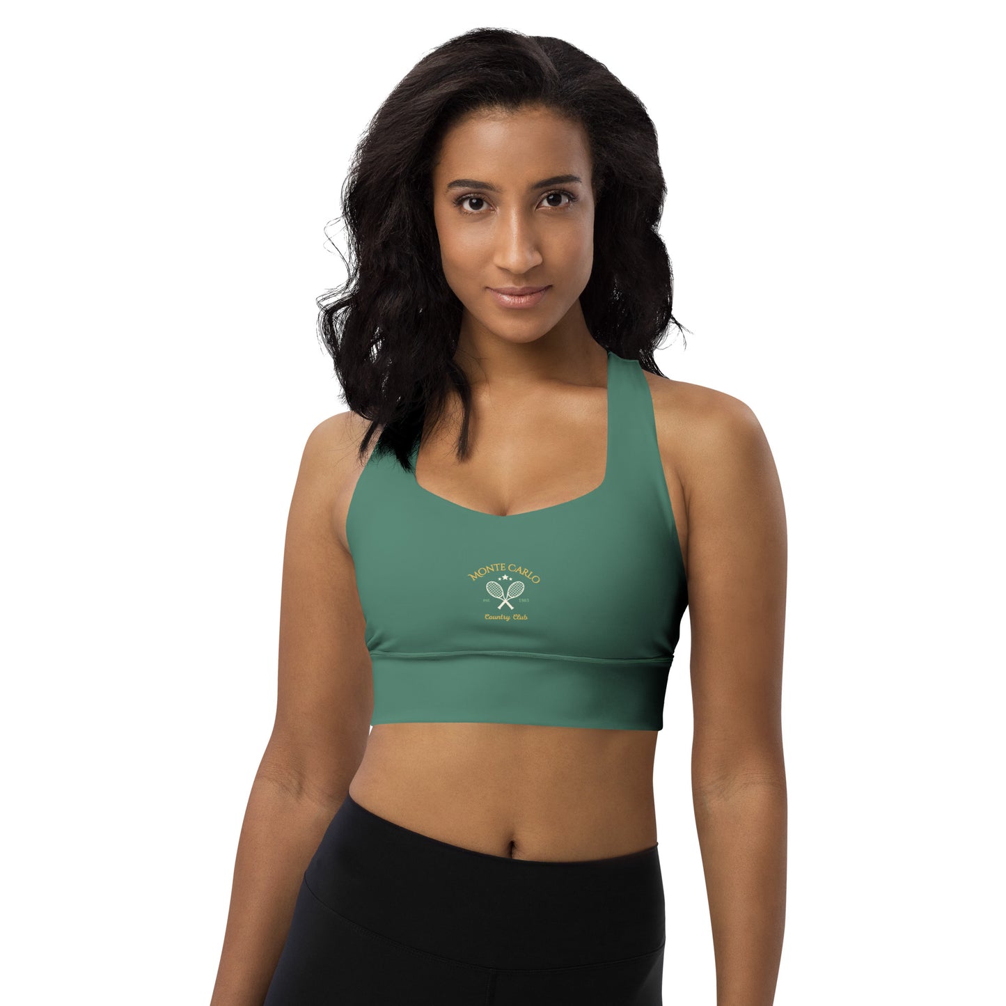 Monte Carlo Tennis Club Longline sports bra