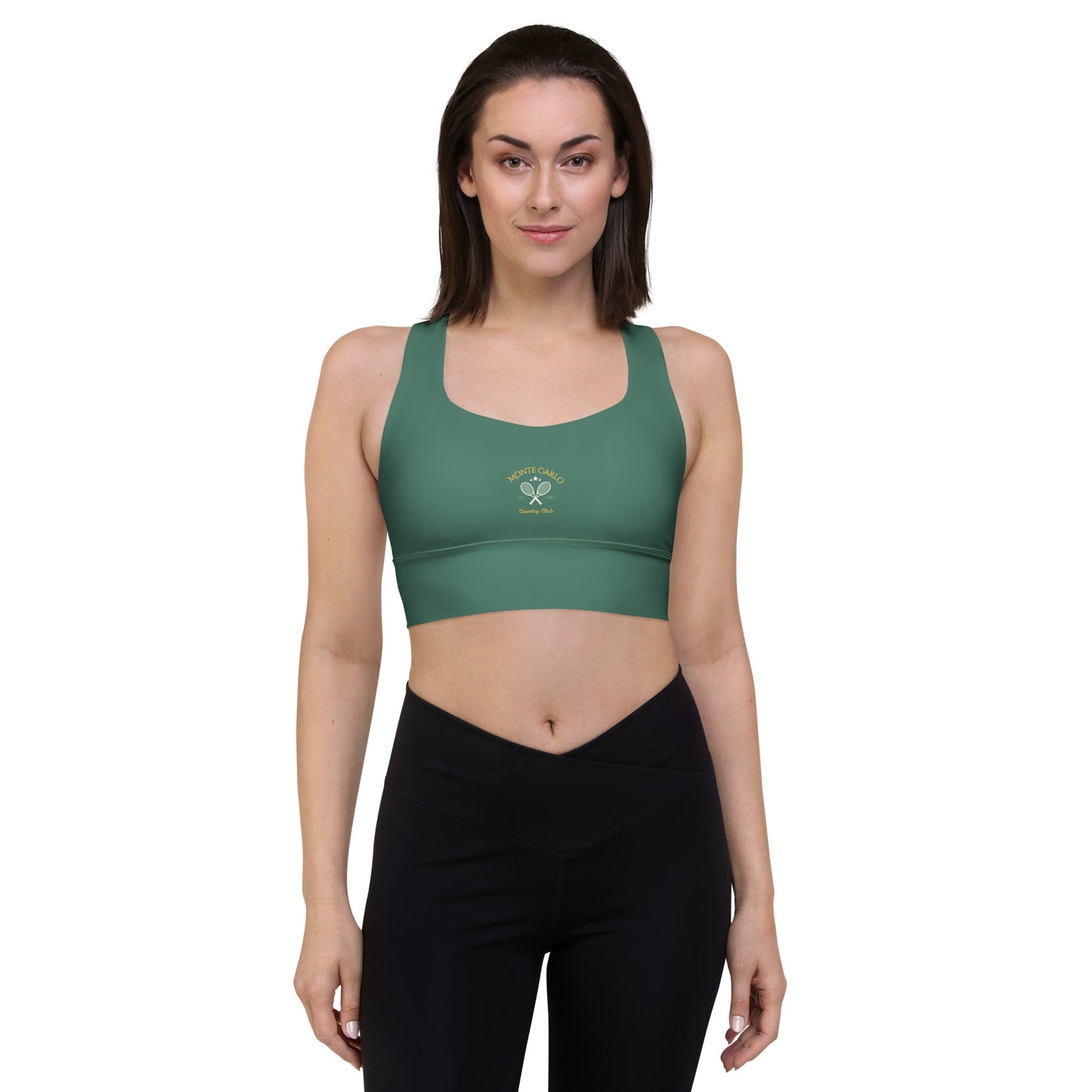 Monte Carlo Tennis Club Longline sports bra