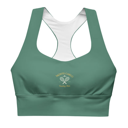 Monte Carlo Tennis Club Longline sports bra