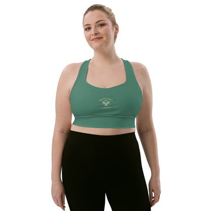 Monte Carlo Tennis Club Longline sports bra