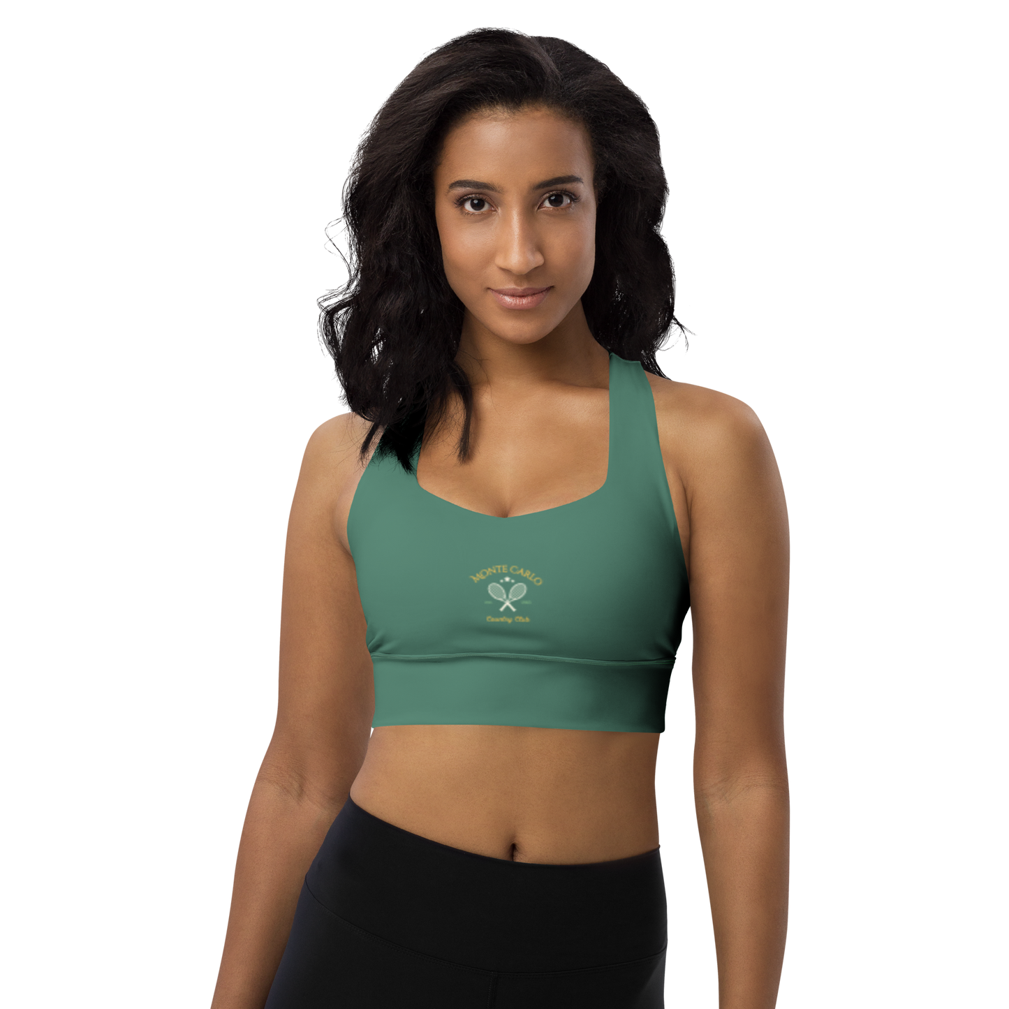 Monte Carlo Tennis Club Longline sports bra