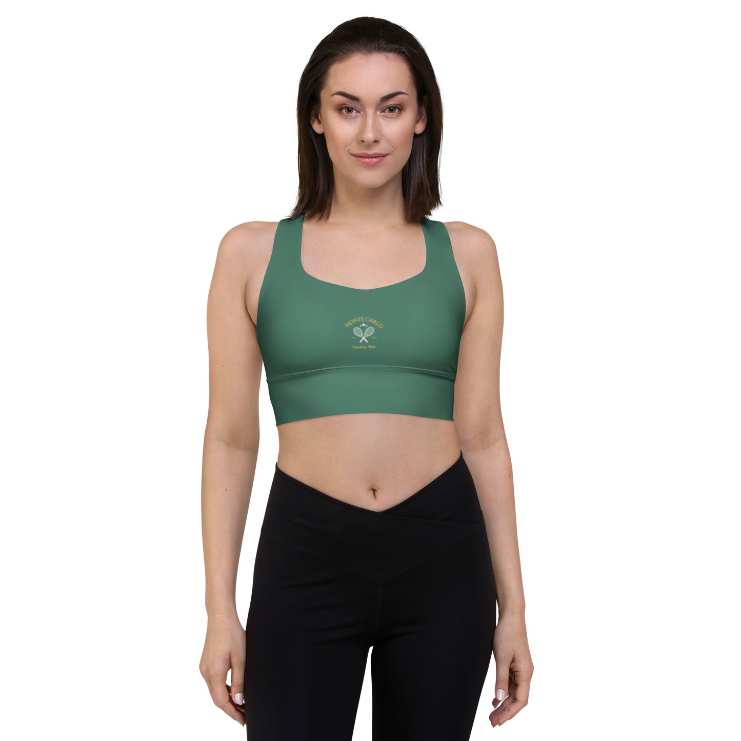 Monte Carlo Tennis Club Longline sports bra