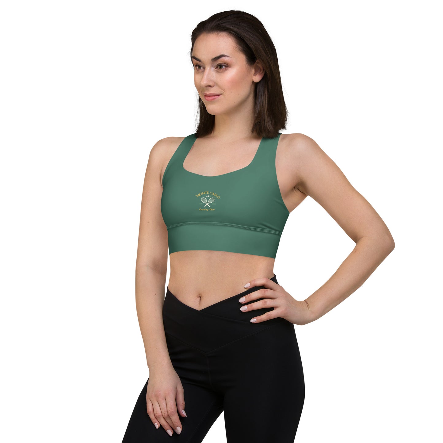 Monte Carlo Tennis Club Longline sports bra