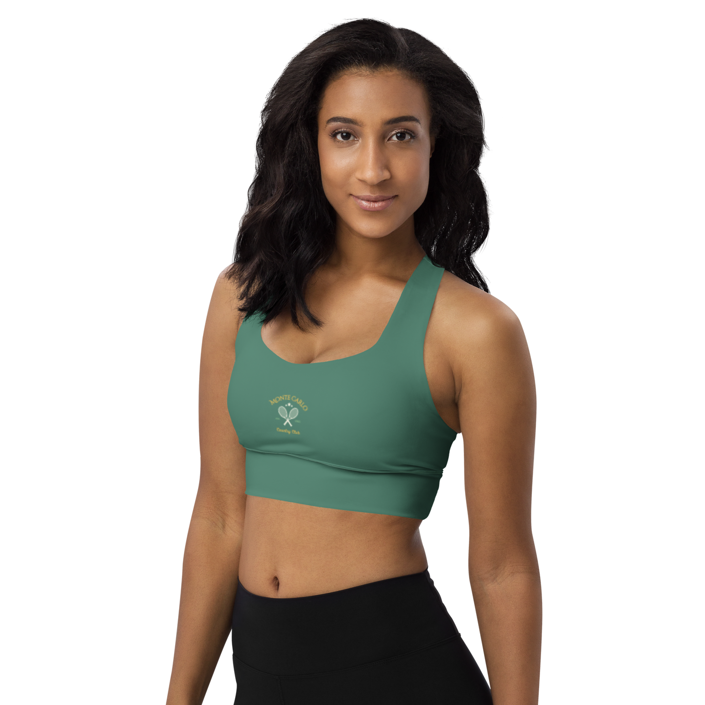 Monte Carlo Tennis Club Longline sports bra