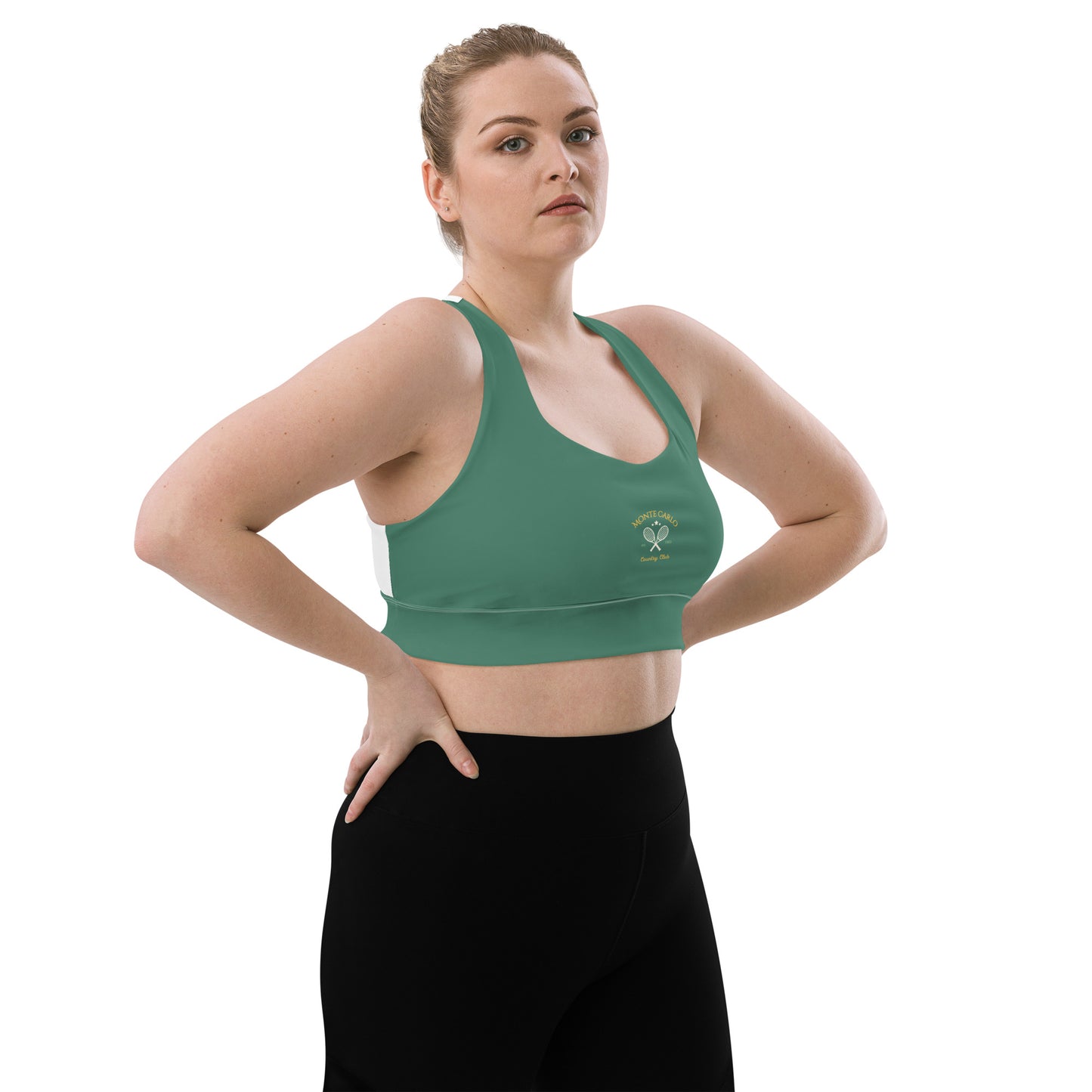 Monte Carlo Tennis Club Longline sports bra