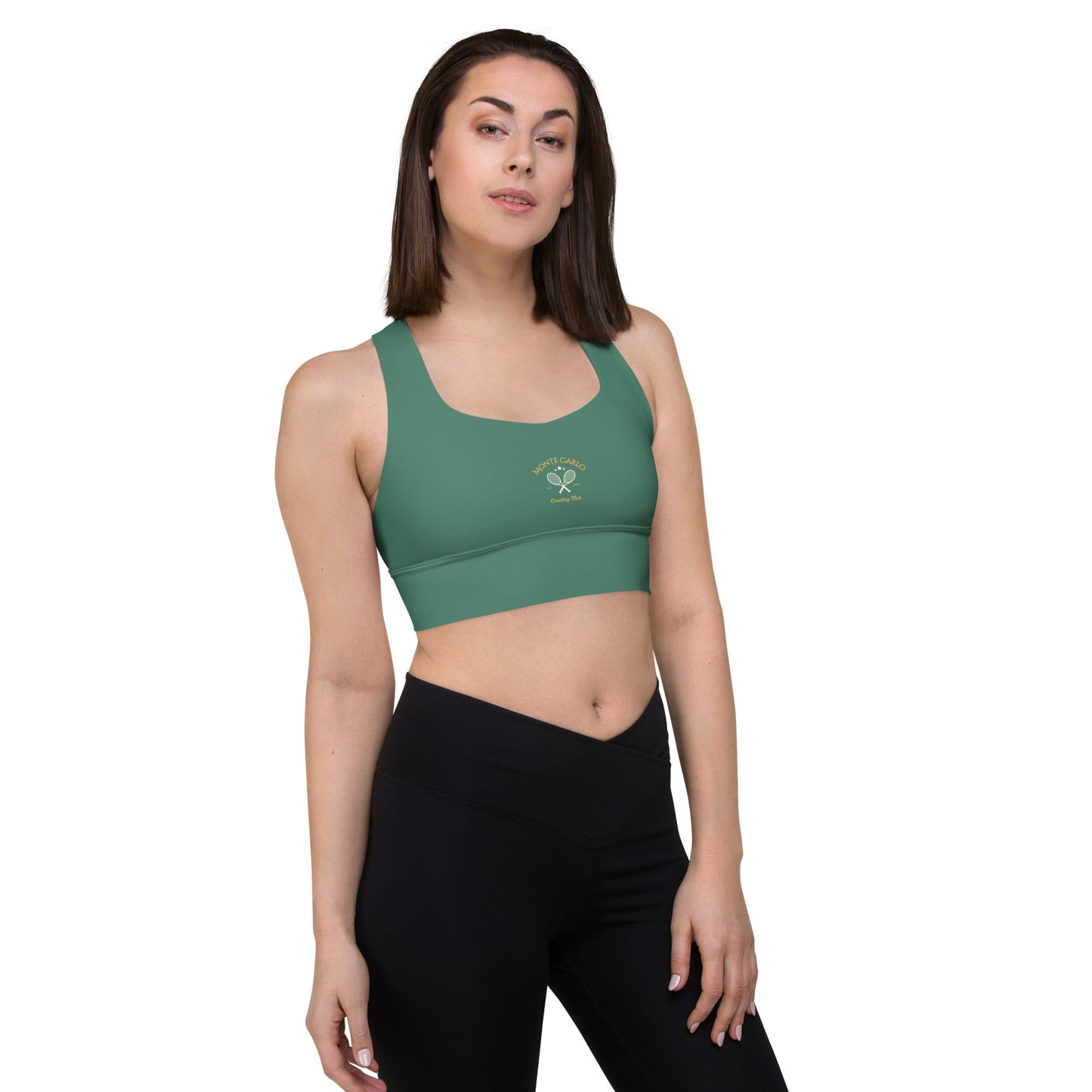 Monte Carlo Tennis Club Longline sports bra