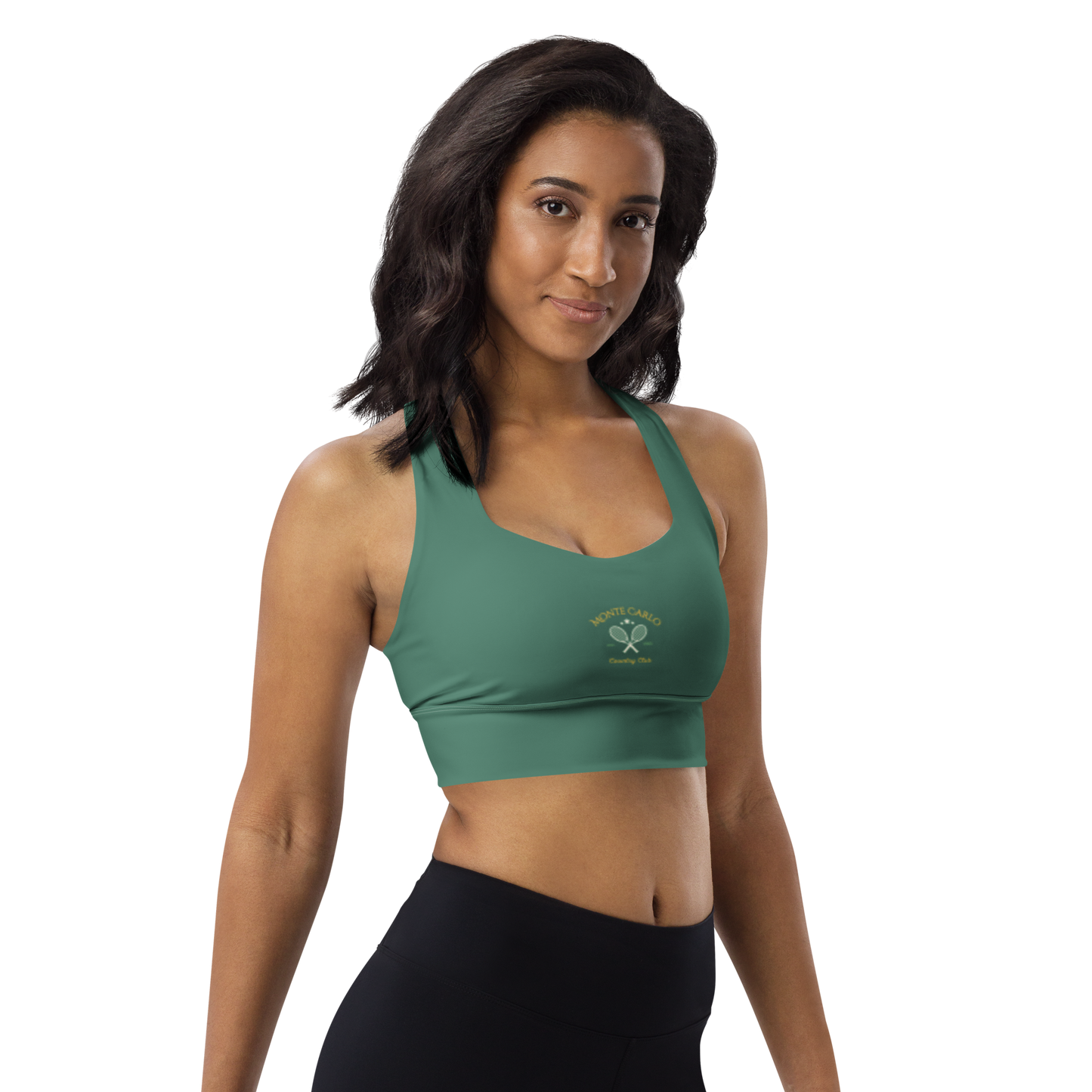 Monte Carlo Tennis Club Longline sports bra