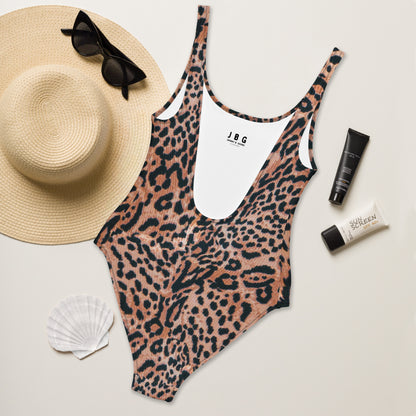 One-Piece Cheetah Swimsuit