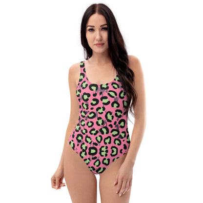 One-Piece Pink Panther Swimsuit