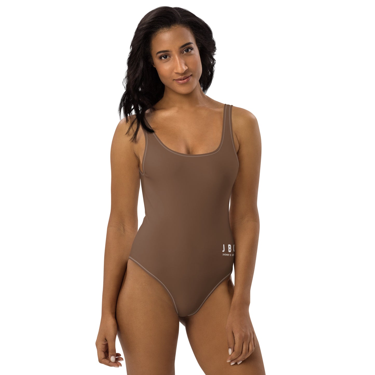 One-Piece Ash Brown Swimsuit