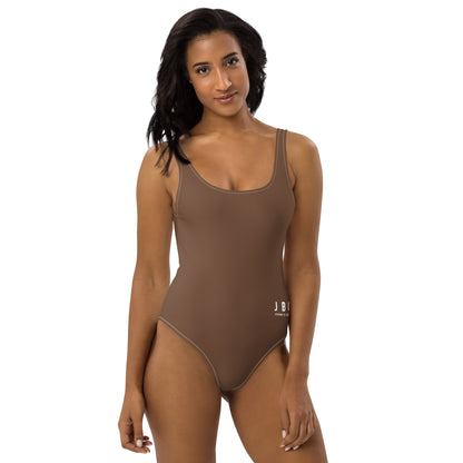 One-Piece Ash Brown Swimsuit