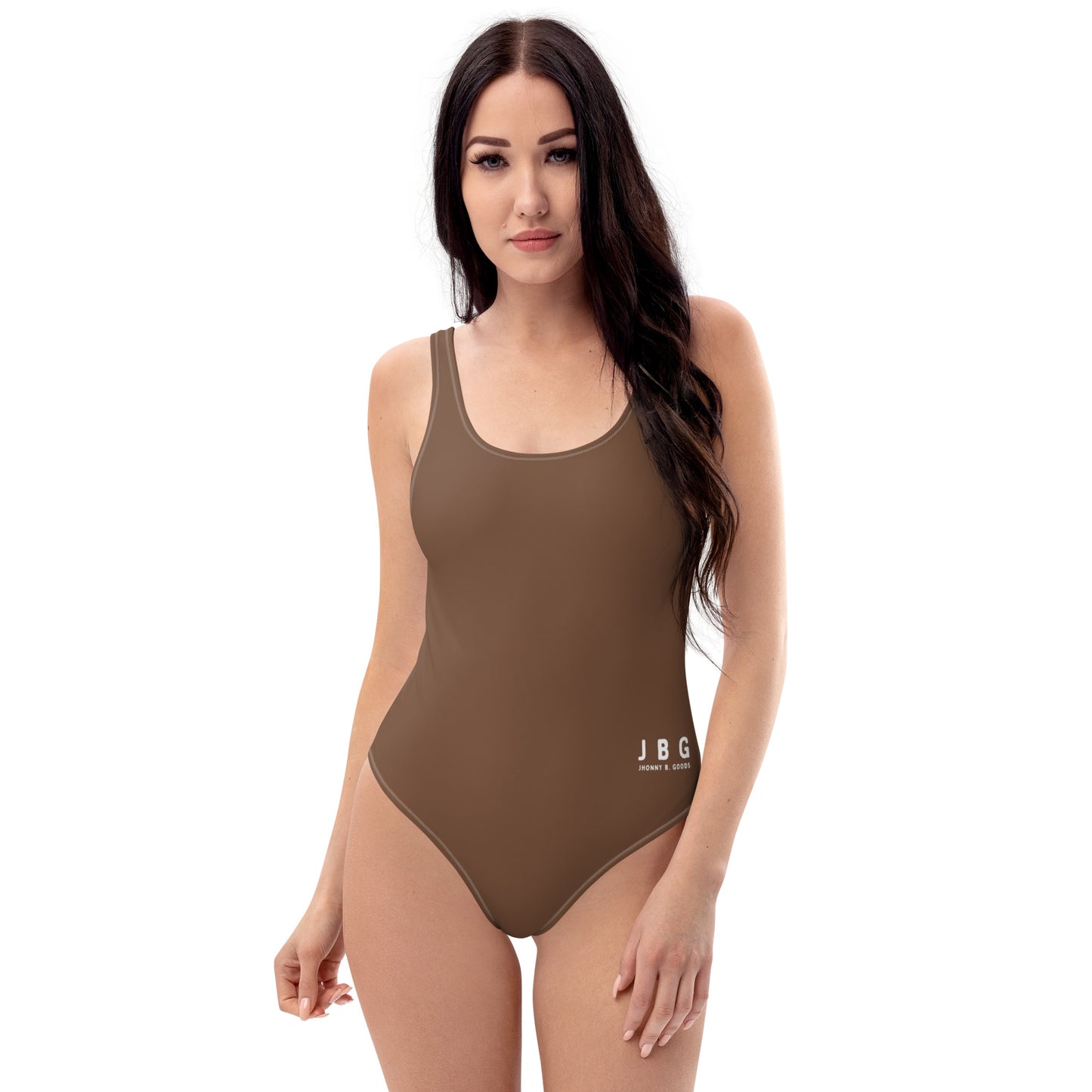 One-Piece Ash Brown Swimsuit