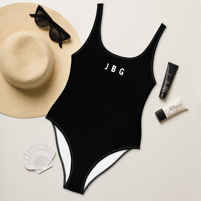 One-Piece Classic Black Swimsuit