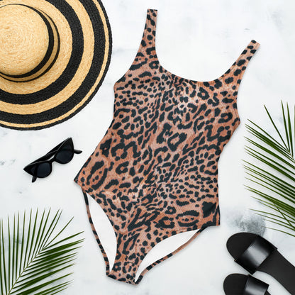 One-Piece Cheetah Swimsuit