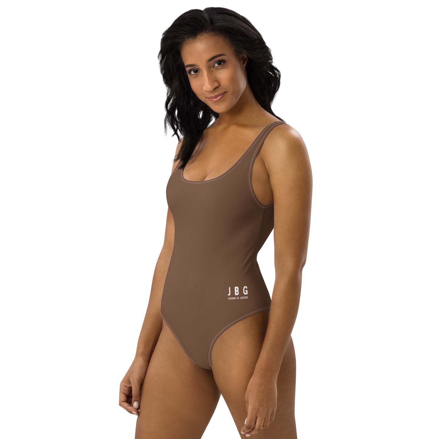 One-Piece Ash Brown Swimsuit