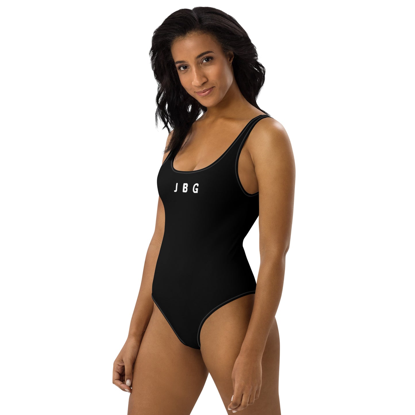 One-Piece Classic Black Swimsuit