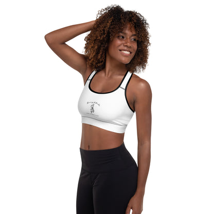 Dirt Bike Padded Sports Bra