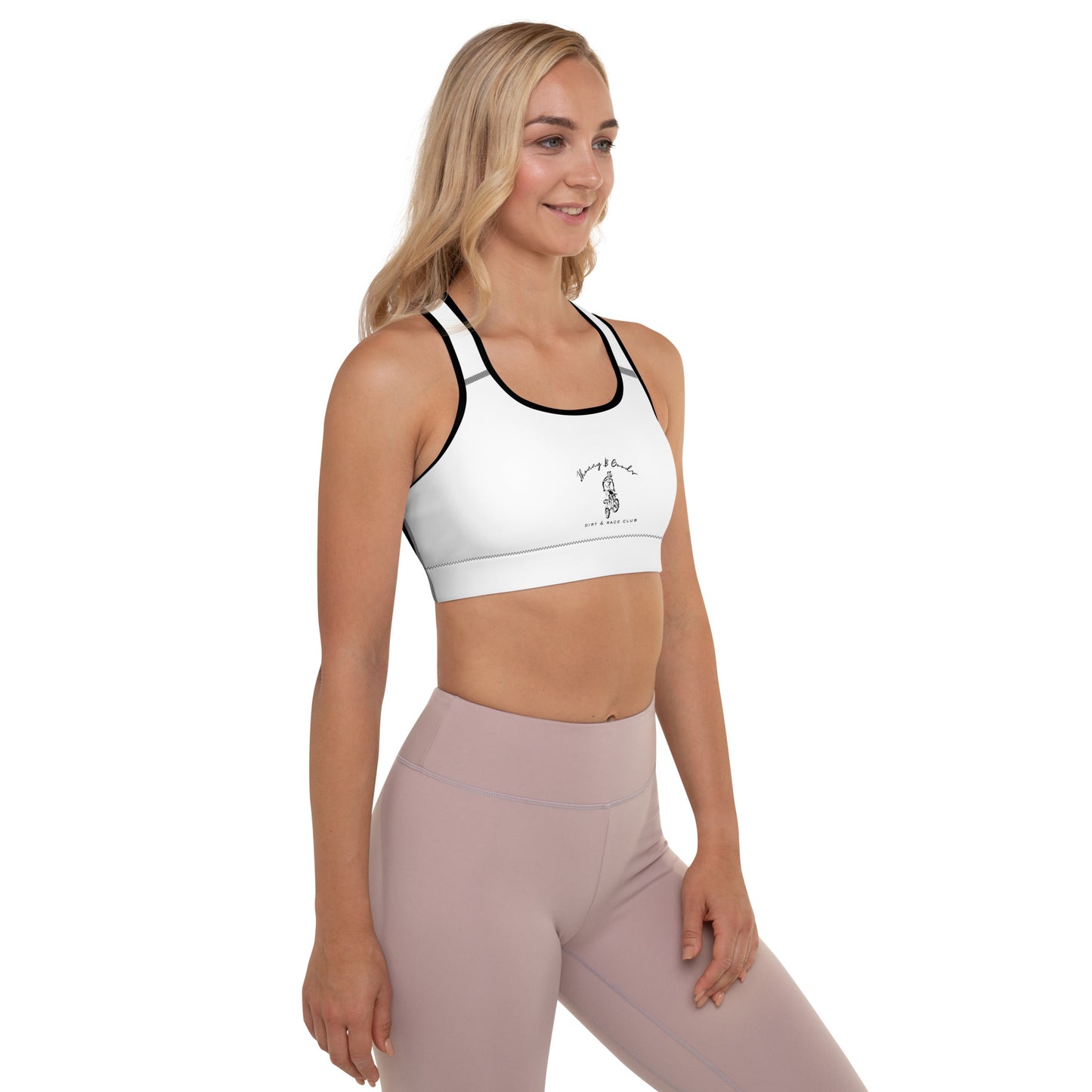 Dirt Bike Padded Sports Bra