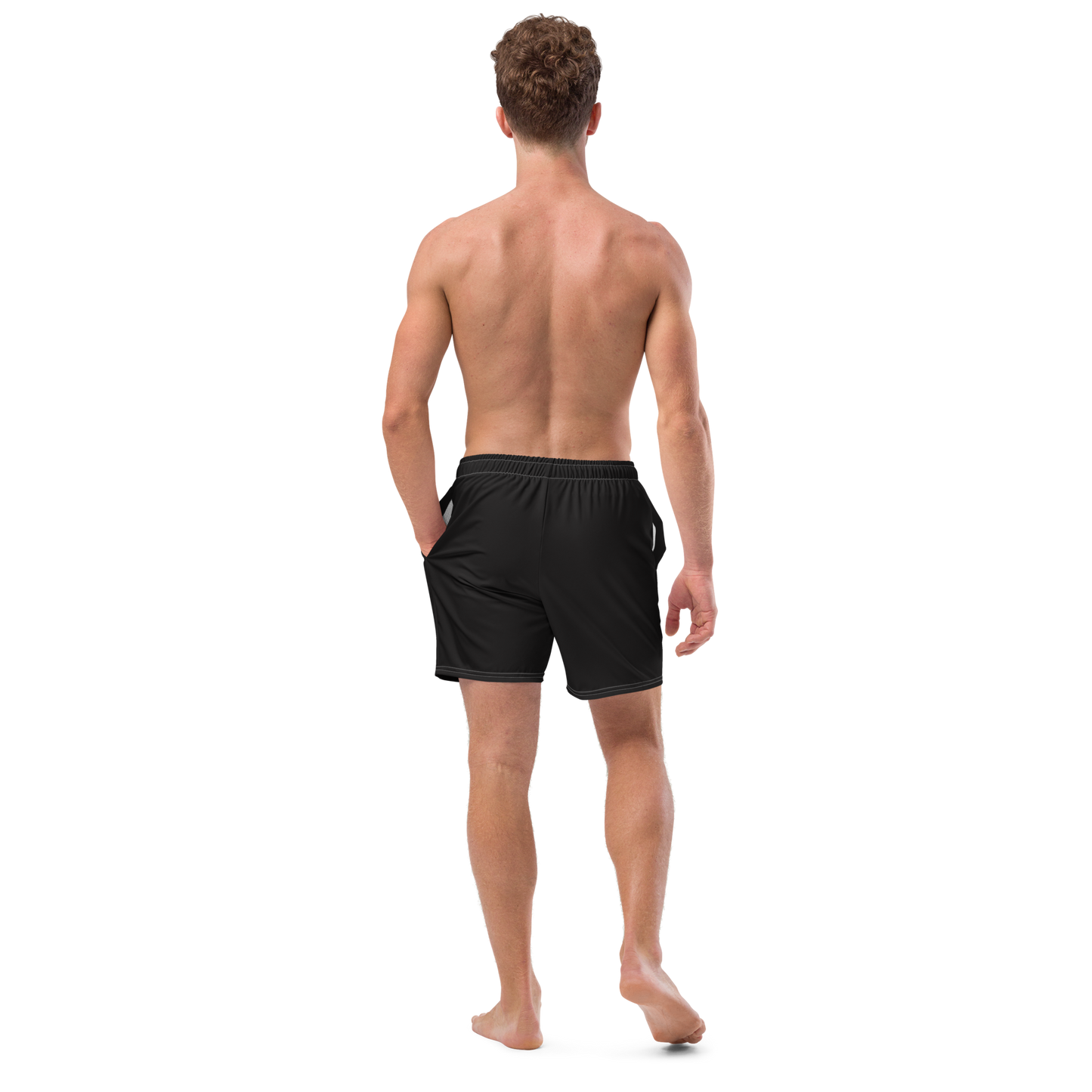 Men's Black Classic swim trunks