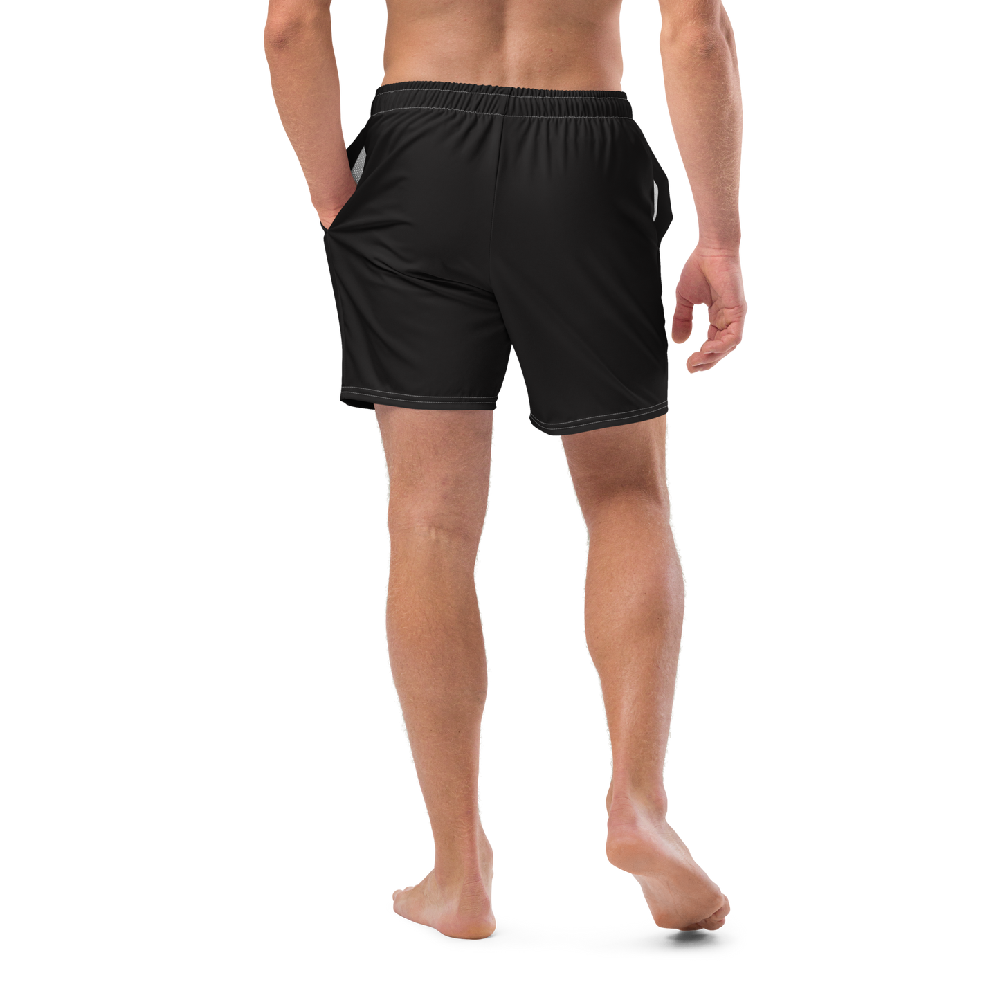 Men's Black Classic swim trunks