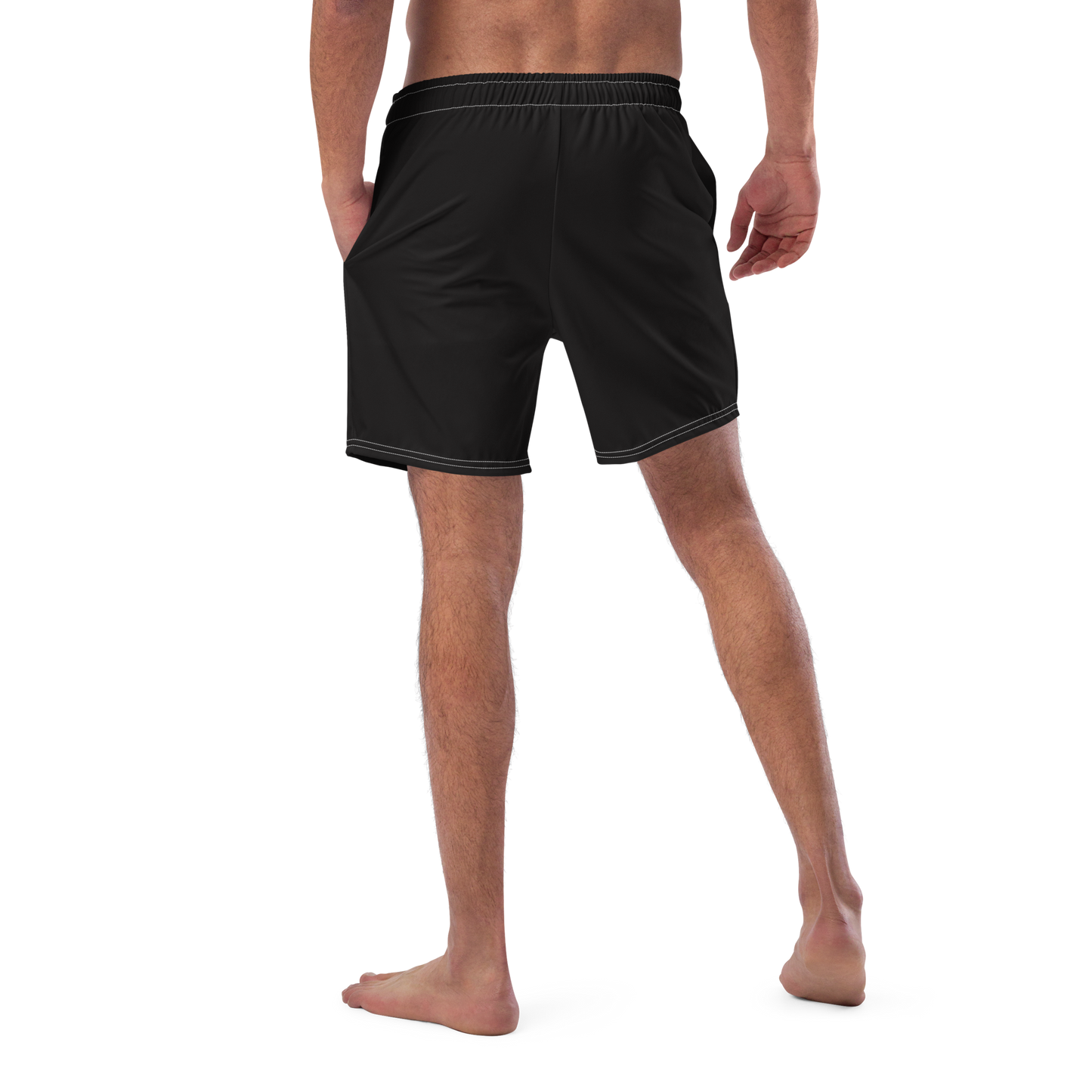 Men's Black Classic swim trunks