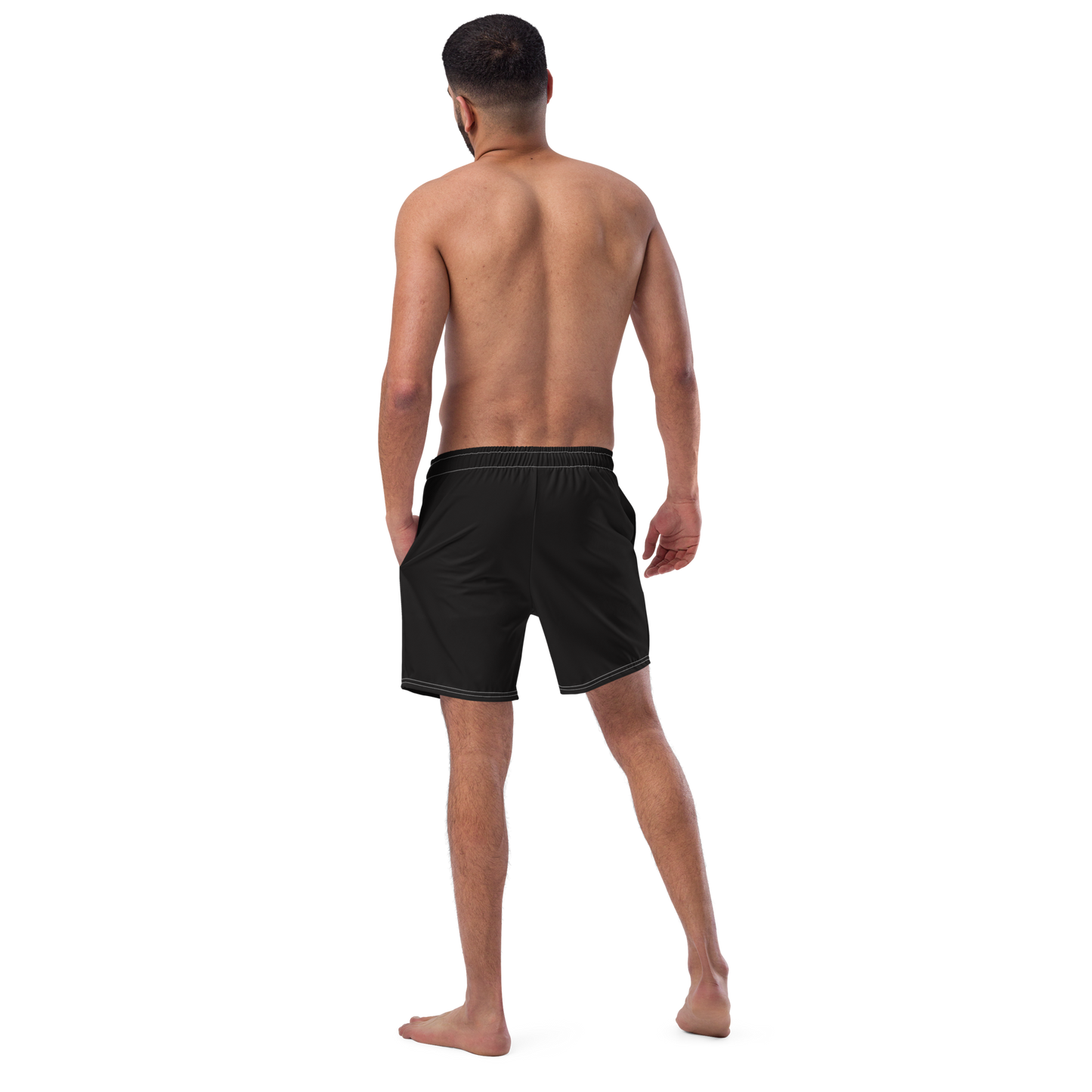 Men's Black Classic swim trunks