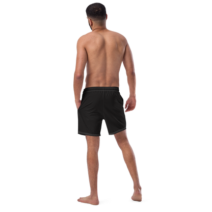 Men's Black Classic swim trunks