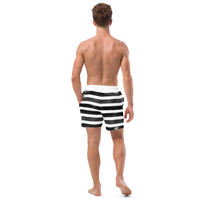 Men's Zebra swim trunks