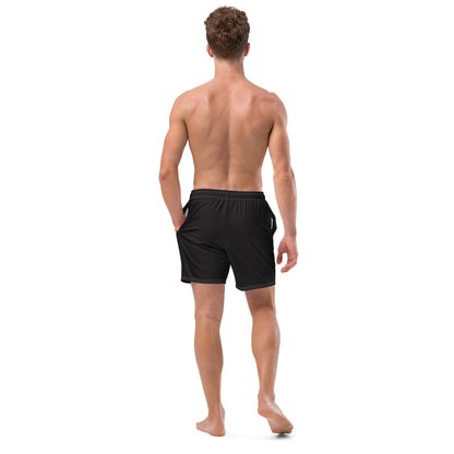 Men's Classic Black swim trunks