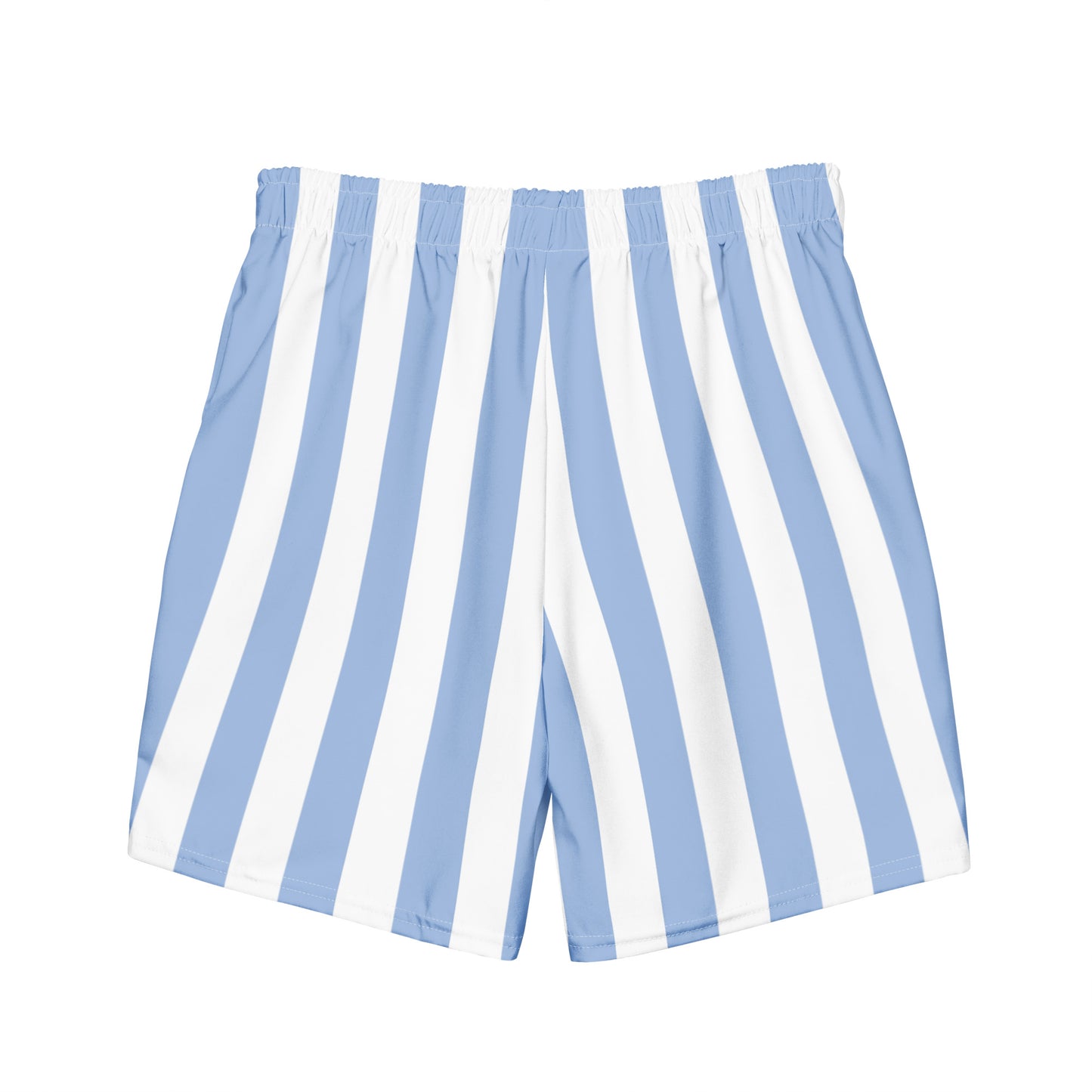 Men's Light Blue Stripes swim trunks