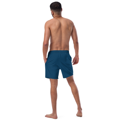 Men's Ocean Blue swim trunks