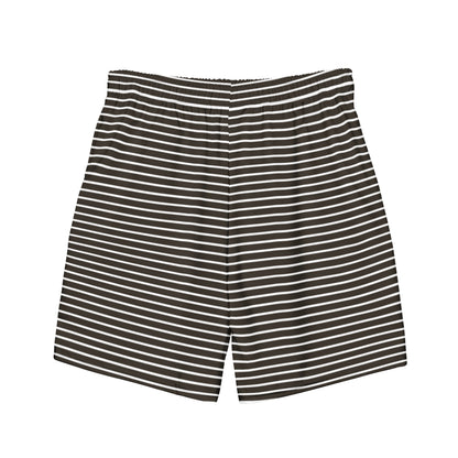 Men's Stripes B&W swim trunks