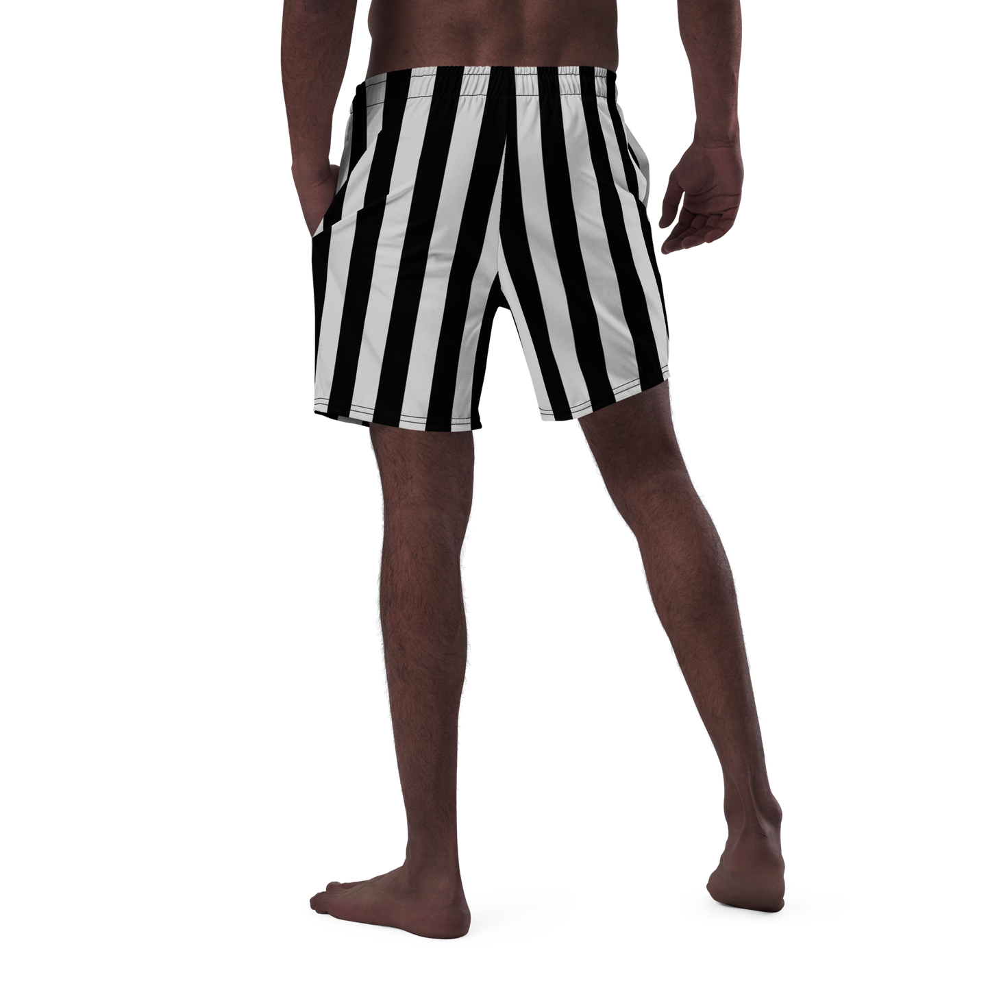 Men's Zebra swim trunks