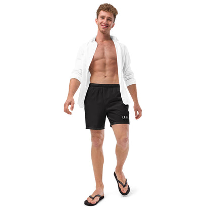 Men's Classic Black swim trunks