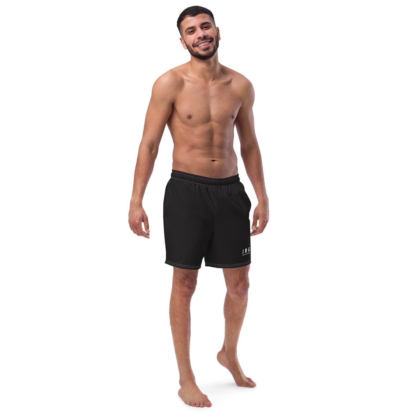 Men's Classic Black swim trunks