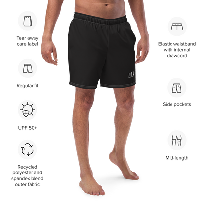 Men's Black Classic swim trunks