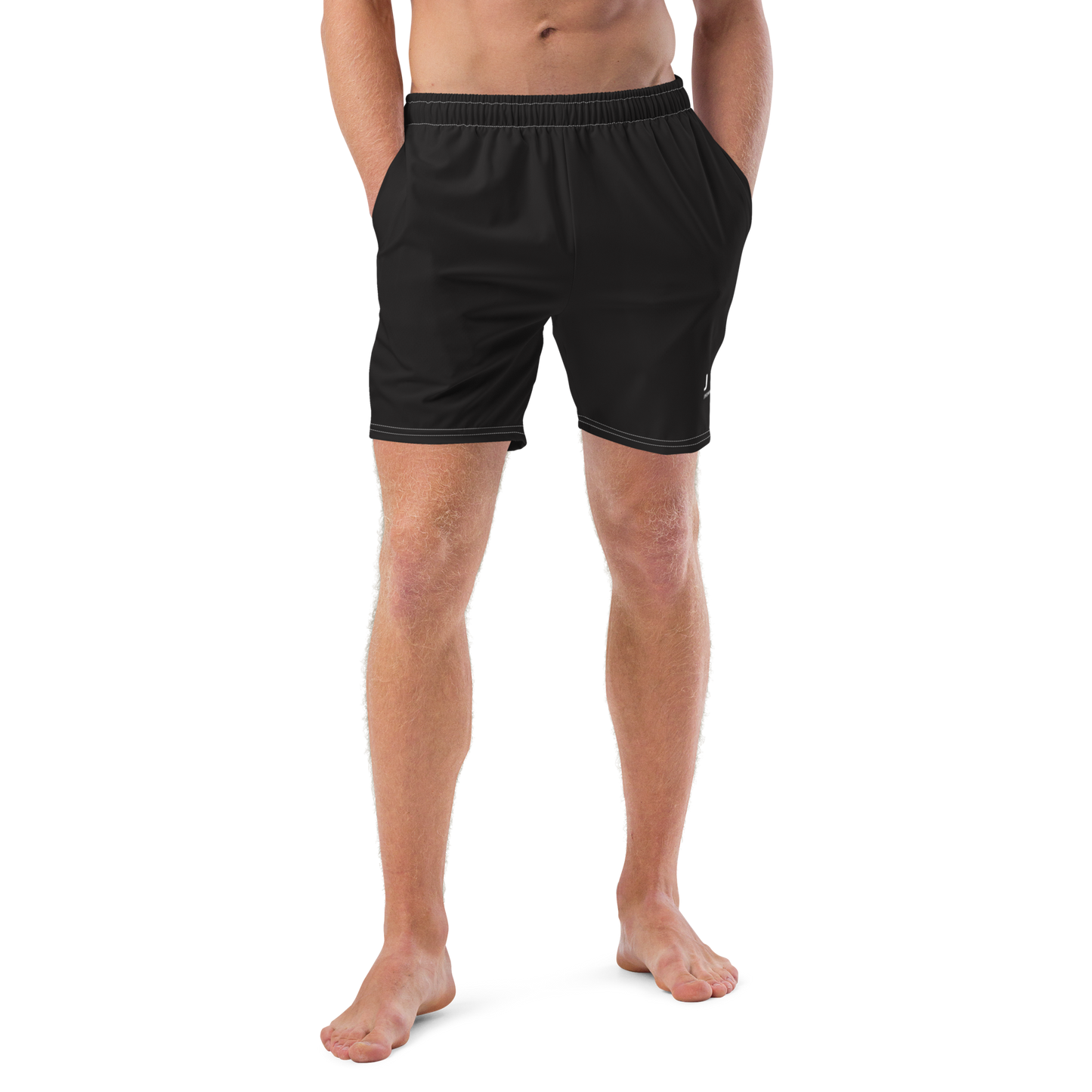 Men's Black Classic swim trunks