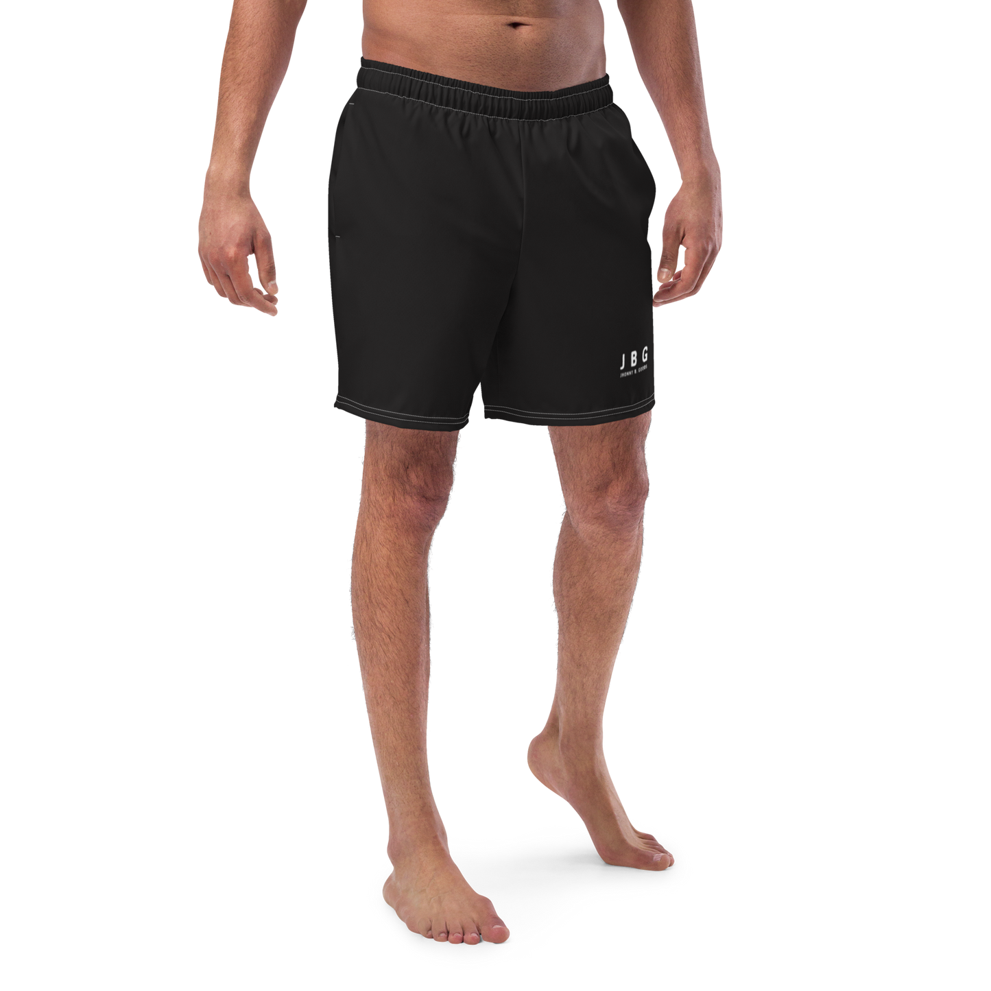 Men's Black Classic swim trunks