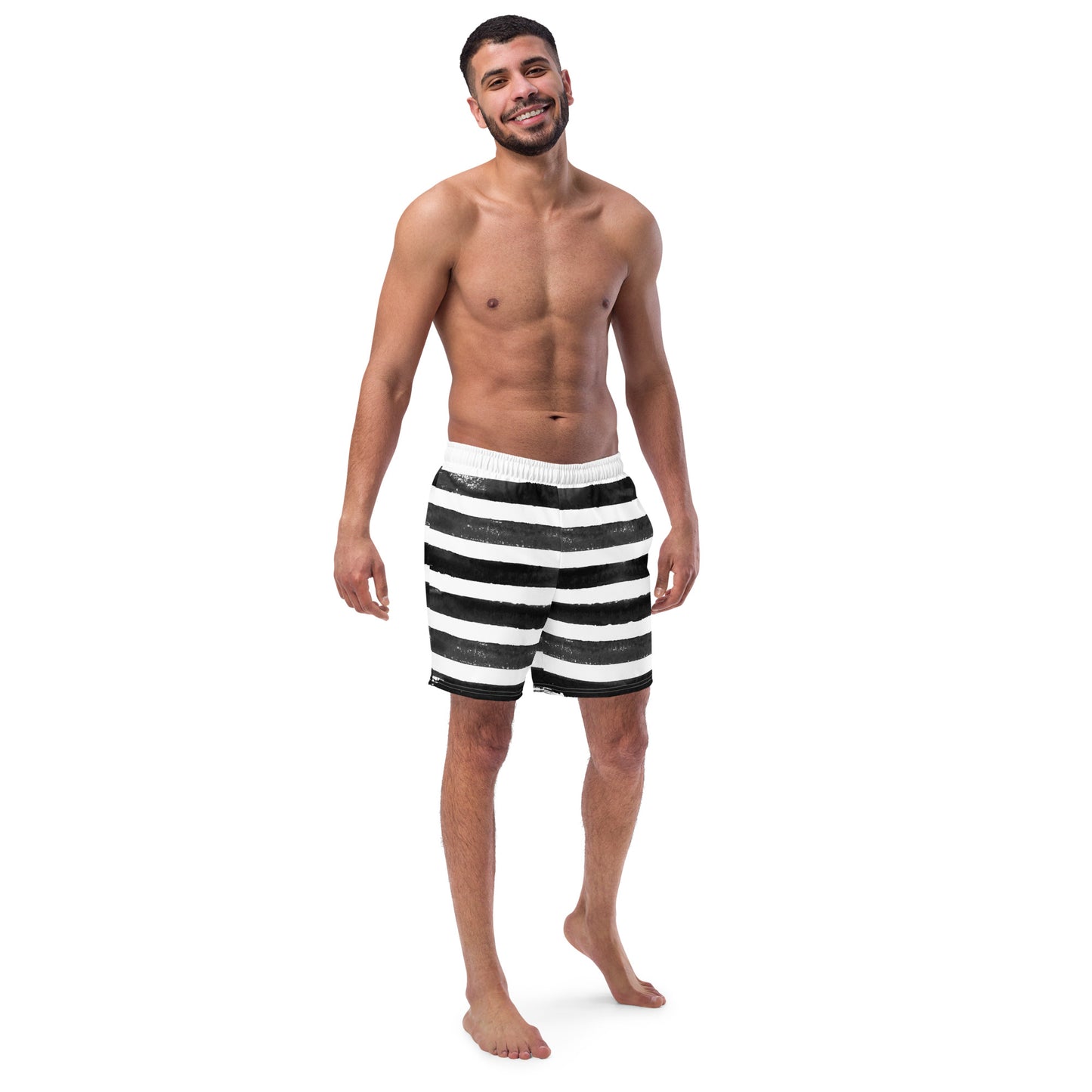 Men's Zebra swim trunks