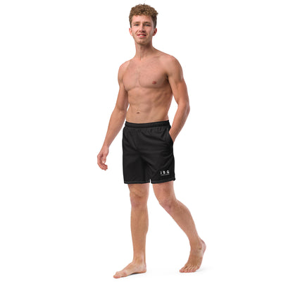 Men's Classic Black swim trunks