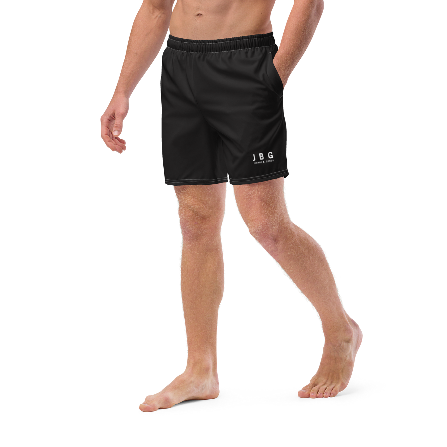 Men's Black Classic swim trunks