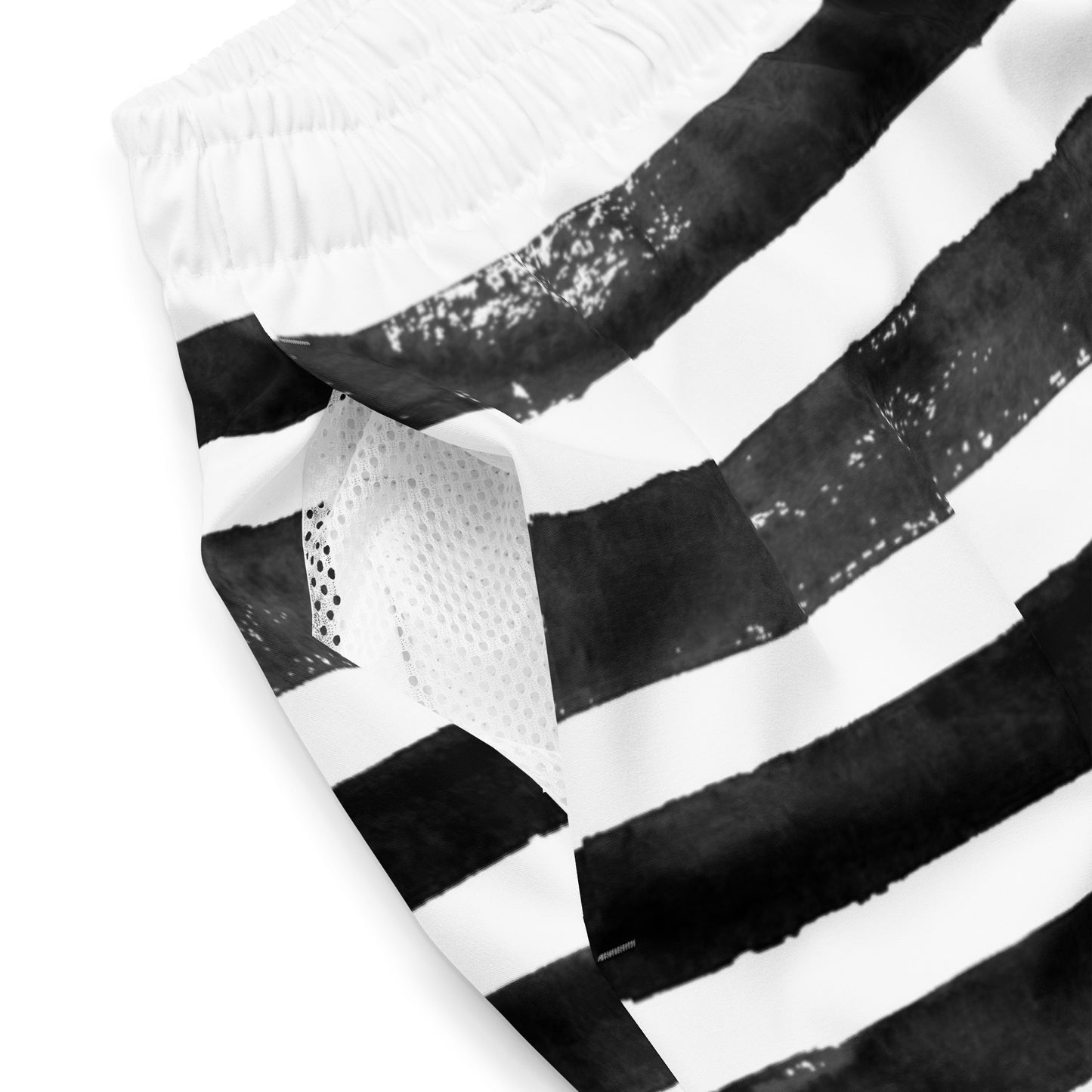 Men's Zebra swim trunks