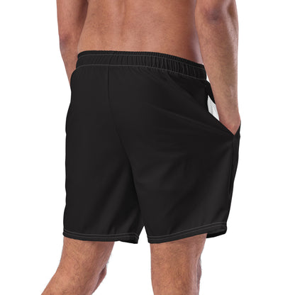 Men's Classic Black swim trunks