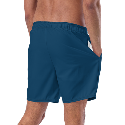 Men's Ocean Blue swim trunks