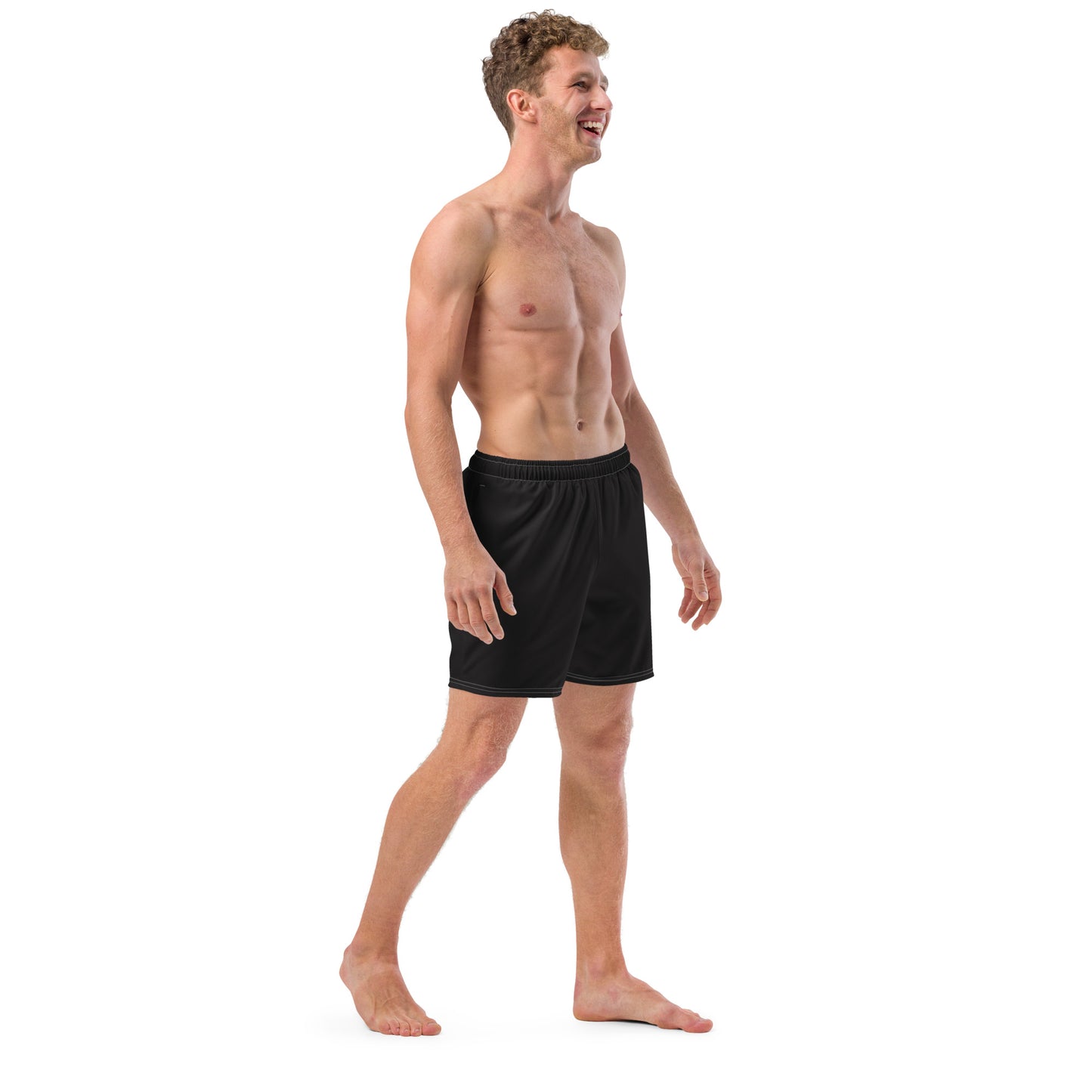 Men's Classic Black swim trunks