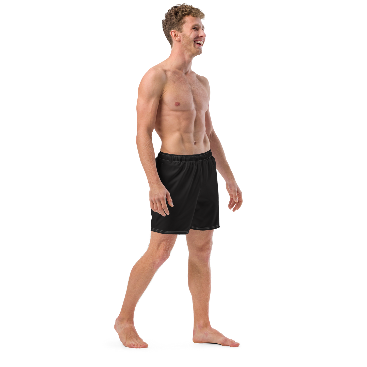 Men's Black Classic swim trunks